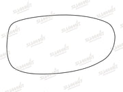 Summit Stick-On Standard Mirror Glass fits Chrysler Neon LHS Summit - Bars 4 Cars