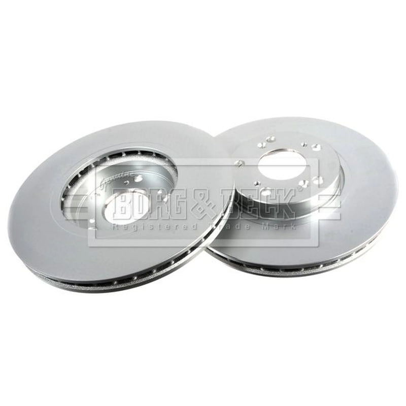 Borg & Beck Front & Rear Brake Discs & Pads fits Honda Accord VII Tourer