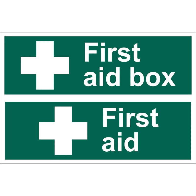 Draper First Aid Box' Safety Sign - SS42 - image 1