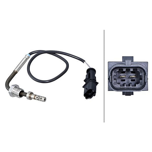 Hella Exhaust Gas Temperature Sensor fits Jeep Grand Cherokee IV 2013 on 3.0
