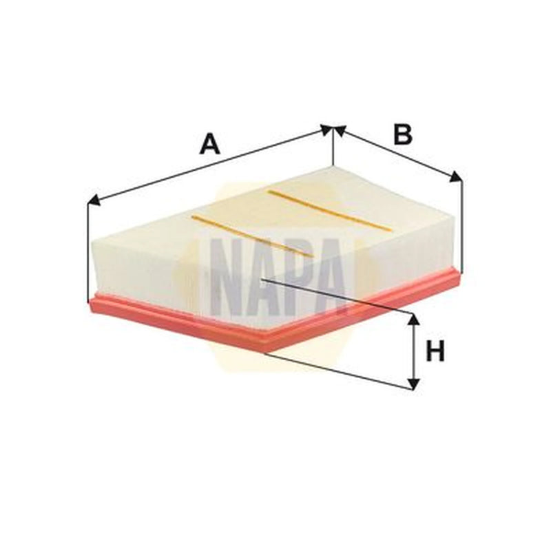 NAPA Engine Air Filter fits Jaguar E-Pace 2017-2018 2.0