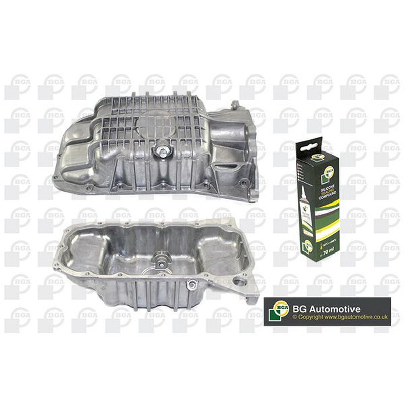 BGA Engine Oil Sump Pan fits Ford Courier Box Body/Mpv 1996-1999 1.4