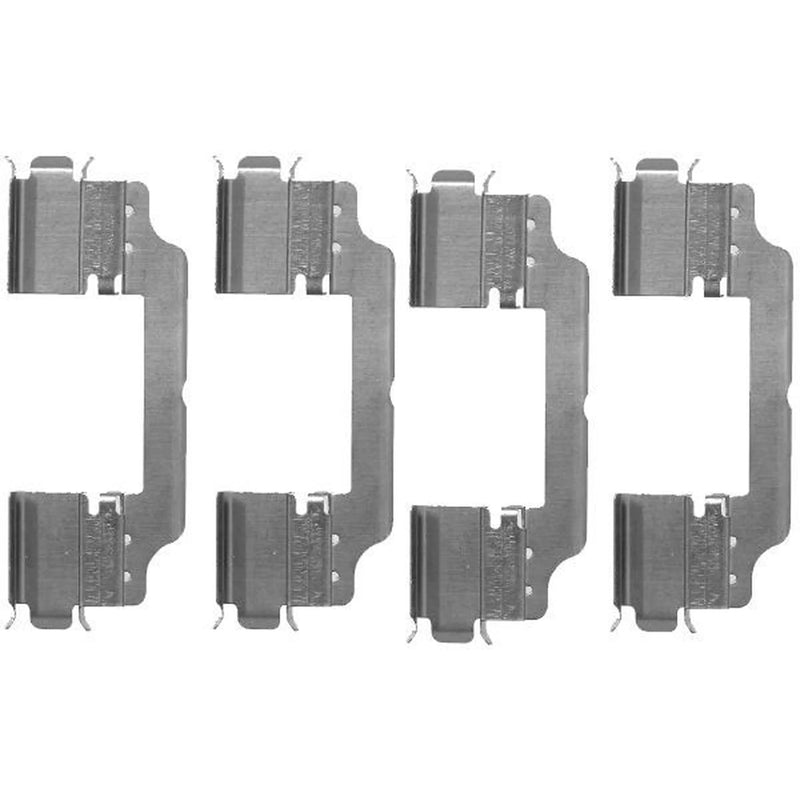 Mintex Brake Pad Accessory Fitting Kit Front fits Citroën Dispatch II 2007-2016