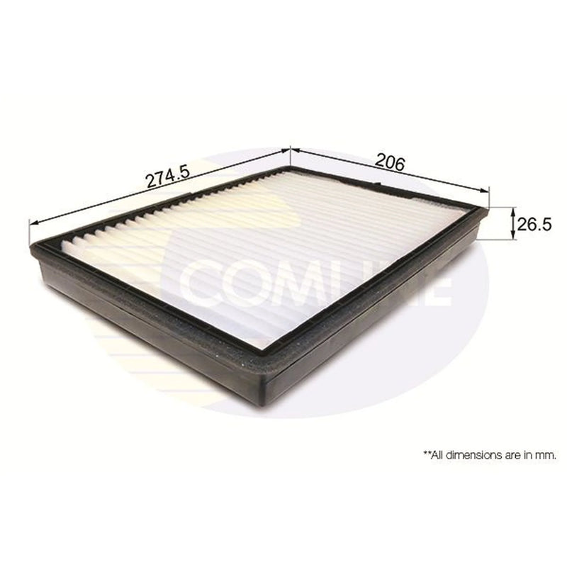 Comline Cabin Air Filter (Pollen Filter) fits Chevrolet Captiva 2006-2018