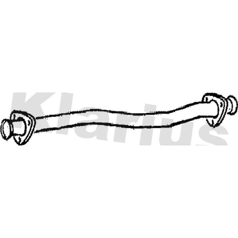 Klarius Exhaust Pipe OD fits Land Rover 110/127 1986-1990 2.5