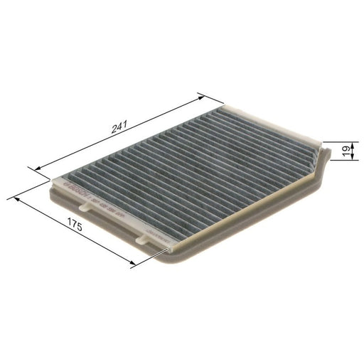 Bosch Cabin Air Filter (Pollen Filter) fits Renault Laguna I 1993-2002