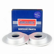 Borg & Beck Front & Rear Brake Discs & Pads fits Hyundai Coupe I 1999-2001
