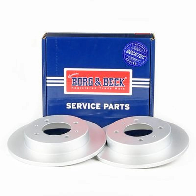 Borg & Beck Front & Rear Brake Discs & Pads fits Hyundai Coupe I 1999-2001
