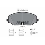 Textar Front Brake Pad Set 2276901