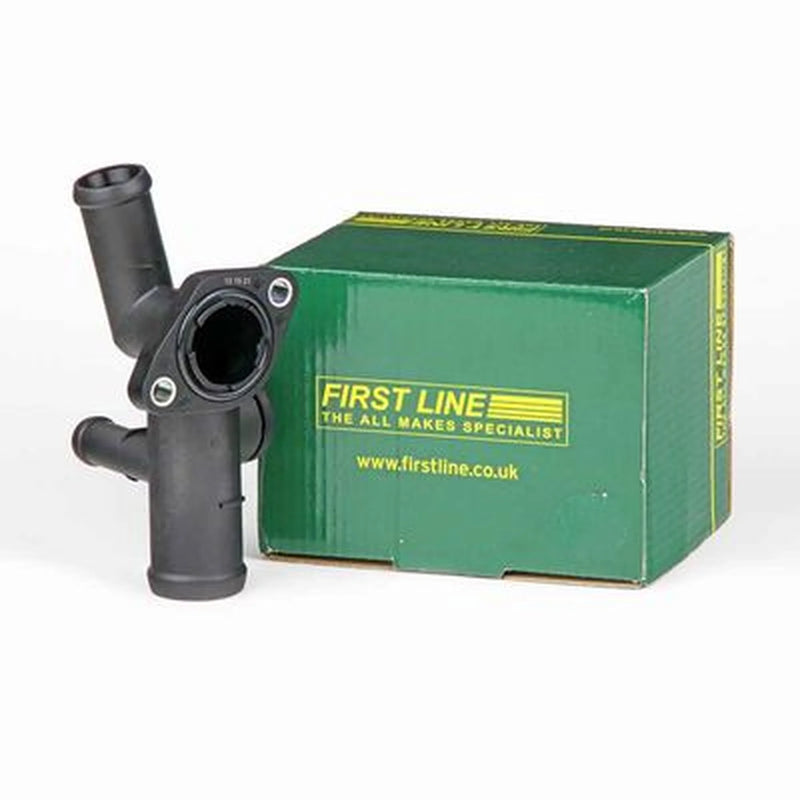 First Line Coolant Flange Housing Connector fits Audi A3 1996-2003 1.8