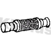Klarius Exhaust Pipe OD fits Mercedes-Benz Sprinter 3,5-T 2009-2016