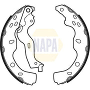 NAPA Brake Shoe Set Axle Kit NBS1066