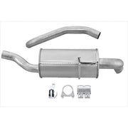 Hella End Silencer Rear fits Renault Grand Scénic III 2009-2016 1.5 1.6 1.9
