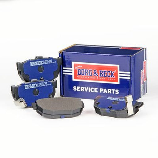 Borg & Beck Rear Brake Discs & Pads fits Hyundai Coupe II 2001-2009 1.6 2.0 2.7