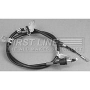First Line Handbrake Cable Right Rear fits Kia Picanto I 2004-2011 1.0 1.1