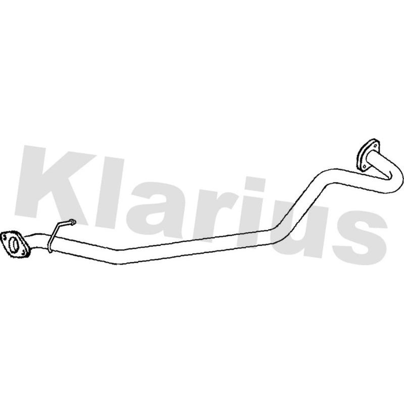 Klarius Exhaust Pipe OD fits Suzuki Jimny Closed Off-Road Vehicle 1998 on 1.3