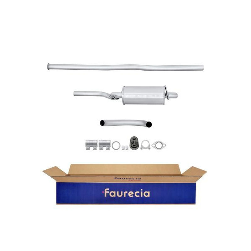 Hella Middle Silencer fits Ford Escort 1986-1990 1.3