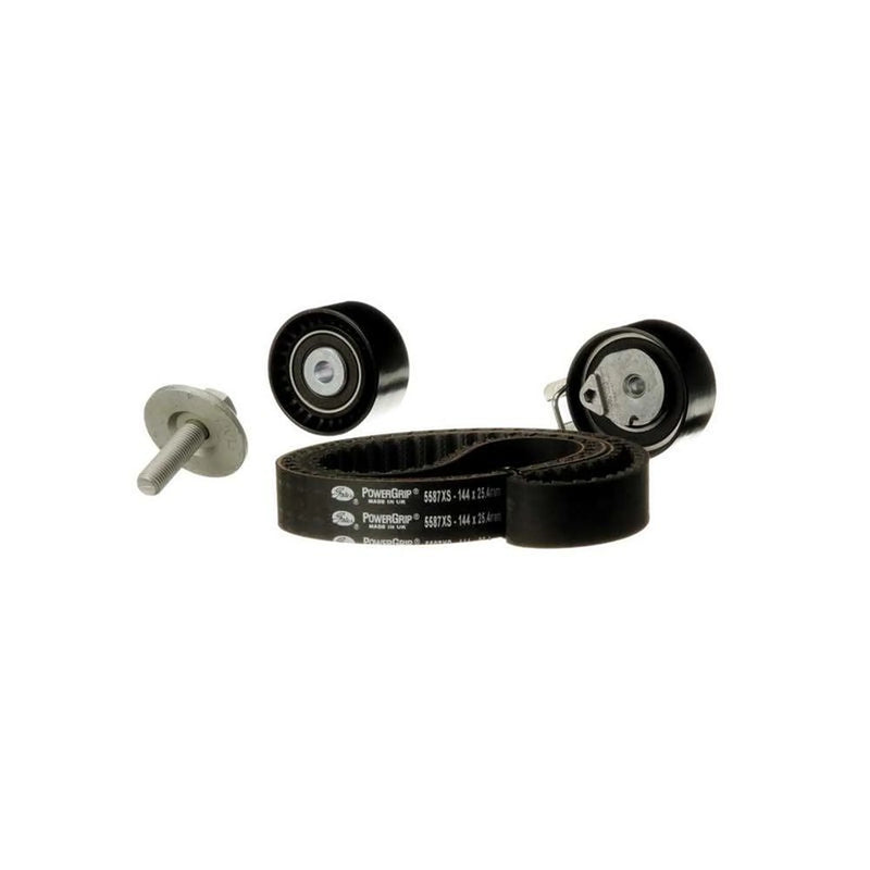 Gates Timing Belt Kit with Rollers fits Citroën C1 2005-2014 1.4