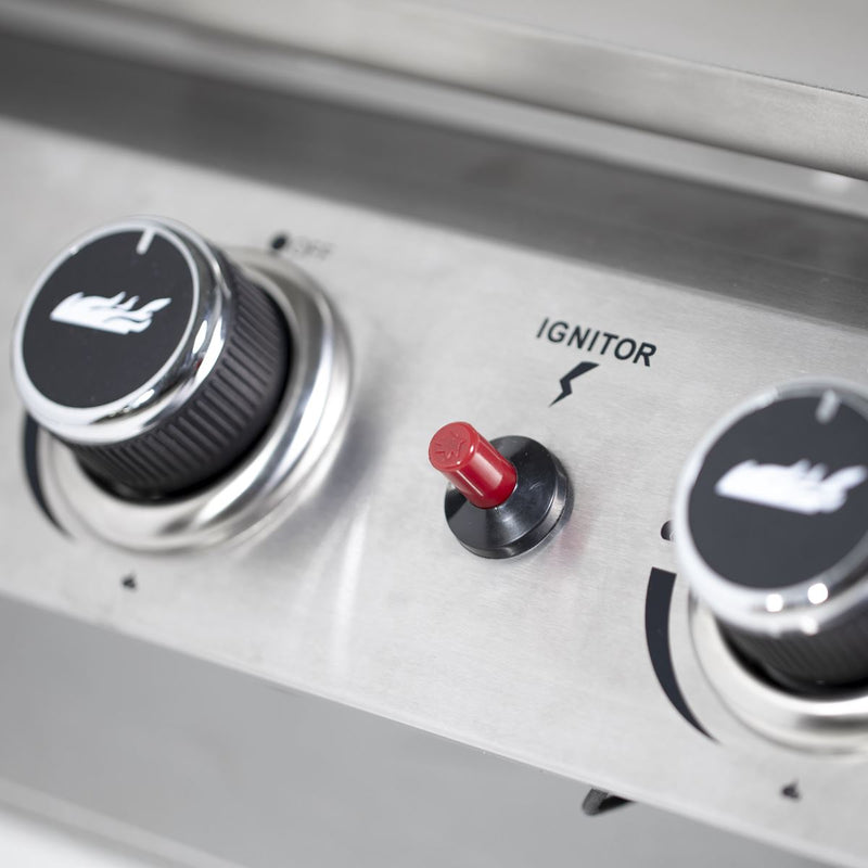 Dellonda 4 Burner Stainless Steel Portable Gas Plancha with Warming Rack 10kW Dellonda - Dynamic Drive
