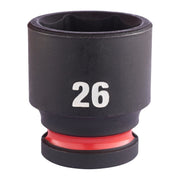 Milwaukee Hex Socket Shw 1/2 Std 26Mm-1Pc 4932480320 Milwaukee - Dynamic Drive