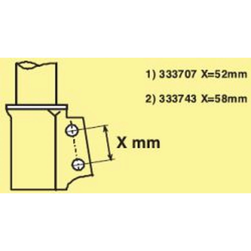KYB 2 x Shock Absorbers fits Renault Thalia I 2000-2009 1.4 1.5 1.6