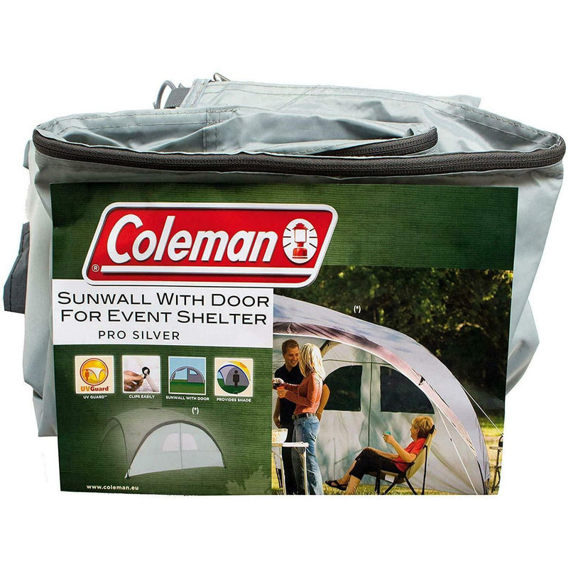 Coleman Sunwall Panel w/ Door for Event Shelter Pro XL Shade Privacy Side Wall Coleman  - Dynamic Drive