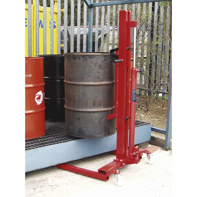 Sealey Hydraulic Drum Truck & Van Loader 205L DH03 Sealey  - Dynamic Drive