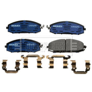 Borg & Beck Front Brake Discs & Pads fits Nissan Patrol Gr 1997-2001 2.7 2.8