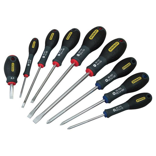 Stanley® Hand Tools FatMax® Screwdriver Set, 9 Piece STANLEY® Hand Tools - Dynamic Drive