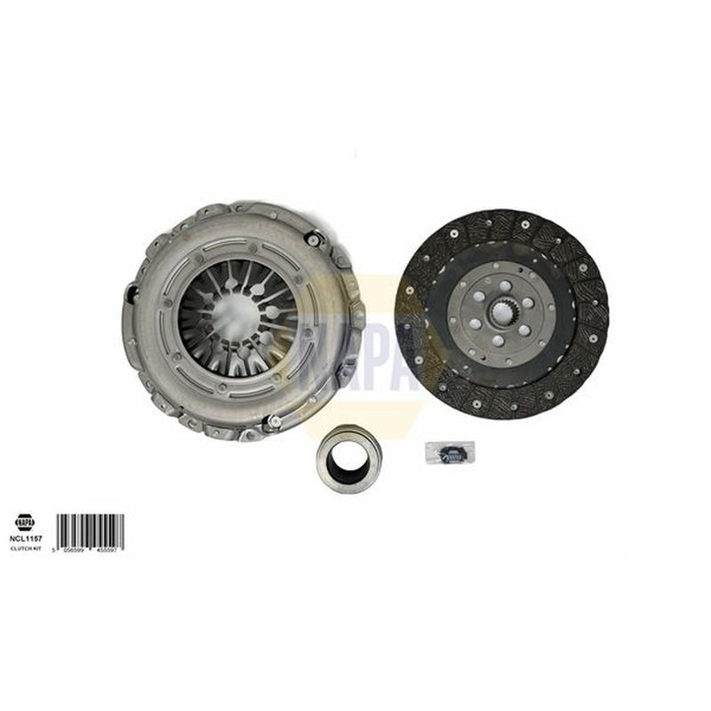 NAPA Clutch Kit Set 3pc fits BMW 1 2004-2013