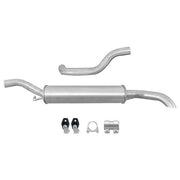 Hella End Silencer Rear fits VW Polo 1997-2001 1.4