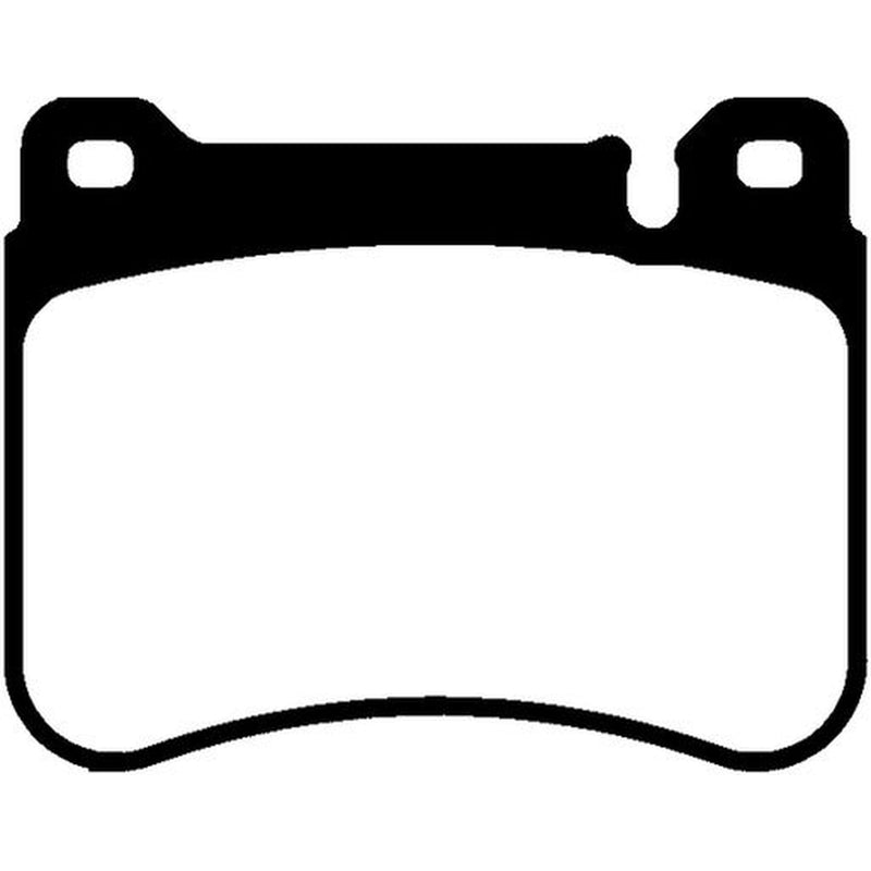 Abtex Front Brake Pad Set fits Mercedes-Benz C-Class 2000-2008