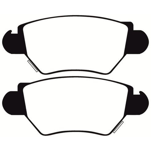 Abtex Rear Brake Pad Set fits Opel Astra G 1998-2005 1.2 1.4 1.6 1.7 1.8 2.0