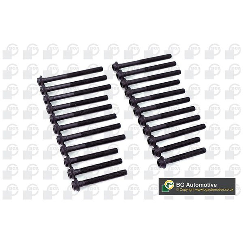 BGA Cylinder Head Bolt Set M10 fits Daewoo Korando 1999 on 2.9