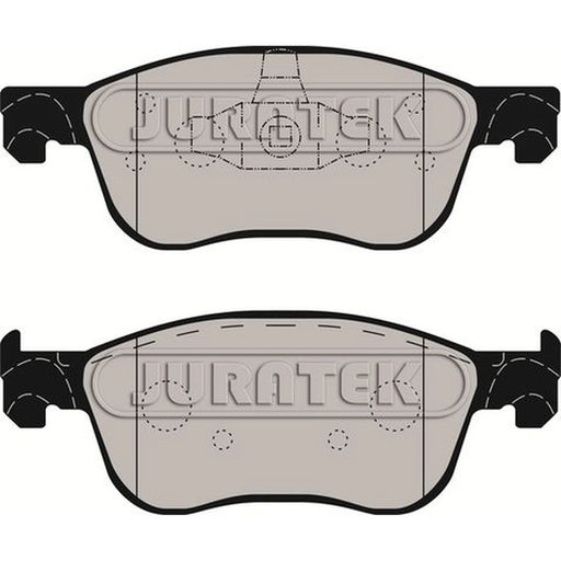 Juratek Front & Rear Brake Discs & Pads fits Ford Fiesta VII 2017-2021