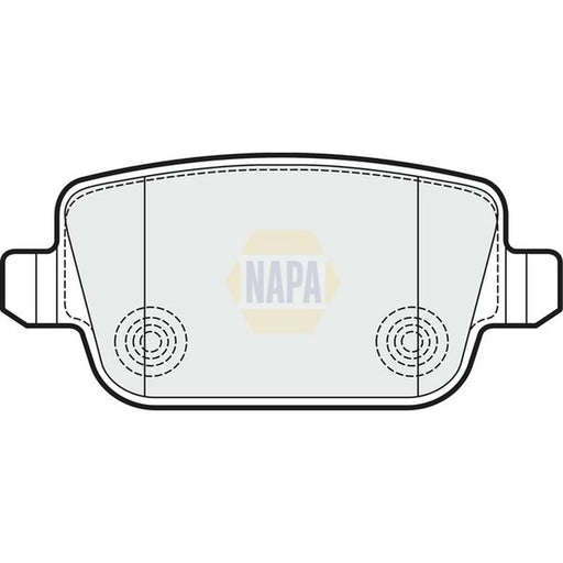 NAPA Rear Brake Pad Set NBP1442