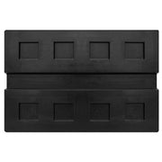 Viking Slotted Rubber Support Block for Viking Jacking Beams 80mm SJBEX.A03 Viking - Dynamic Drive