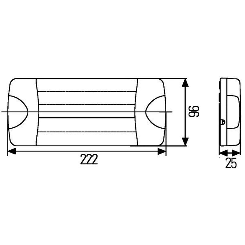 Hella Tail Light / Lamp LED Left