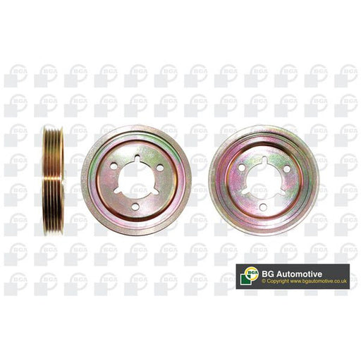 BGA Crank Shaft Belt Pulley fits Citroën Ax 1986-1997 1.4