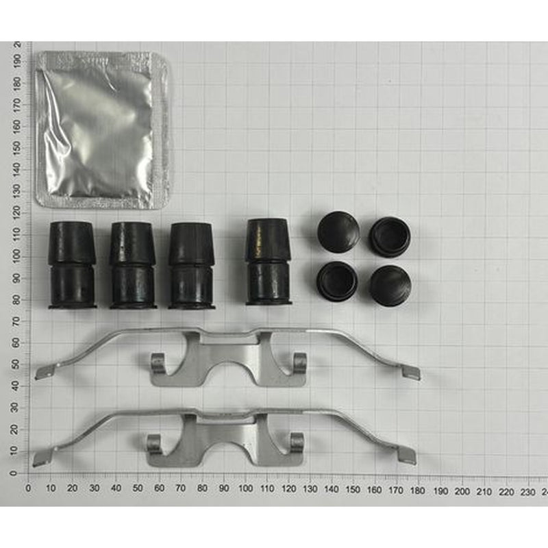 Abtex Brake Pad Accessory Fitting Kit Front fits Ford Focus III 2012-2017 2.0