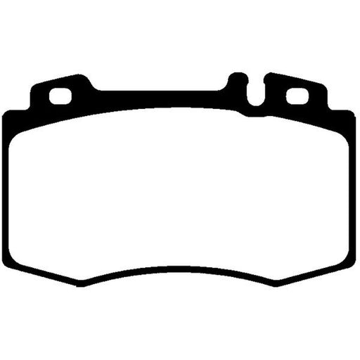 Abtex Front Brake Pad Set fits Mercedes-Benz C-Class 2000-2008