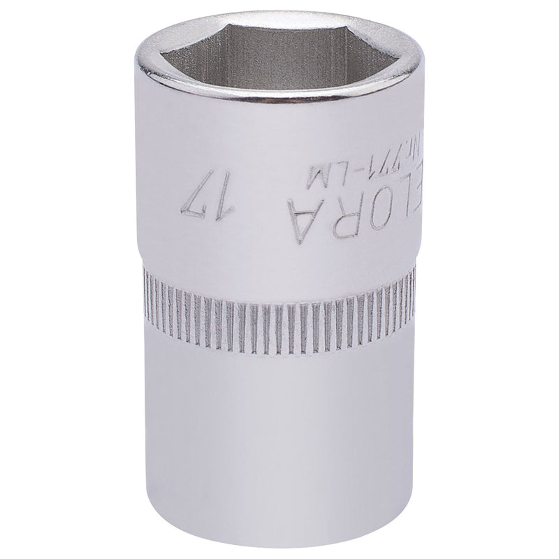 Draper Elora Hexagon Socket, 1/2" Sq. Dr., 17mm 15306 Draper - Dynamic Drive
