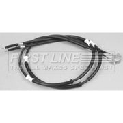 First Line Handbrake Cable Left Rear fits Opel Astra G 1998-2009