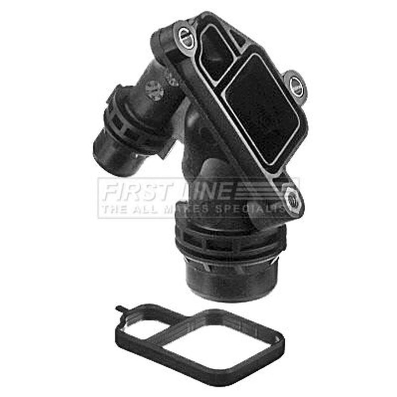 First Line Coolant Flange Housing Connector fits BMW 1 2006-2013