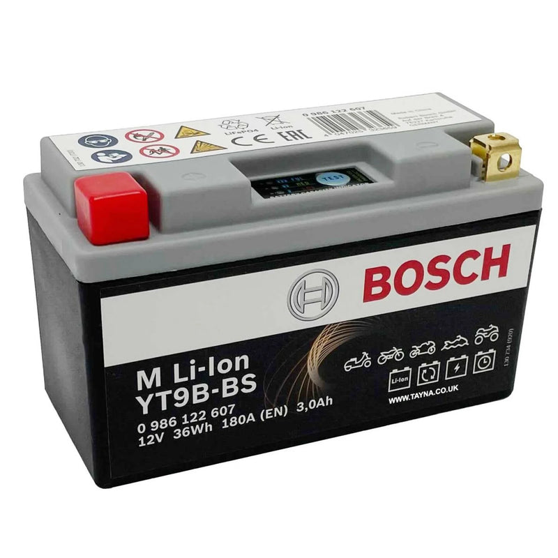 Bosch Motorcycle Battery BLT9B-BS 12V 3Ah Lithium