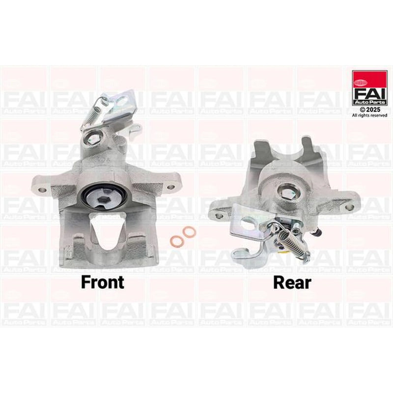 FAI Brake Caliper Assembly Rear Right fits Ford Mondeo 2000-2007 1.8 2.0 2.5