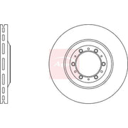 Apec 2 x Vented Brake Discs fits Great Wall Steed 2012-2013 2.0 2.2