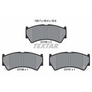 Textar Front Brake Pad Set 2379501