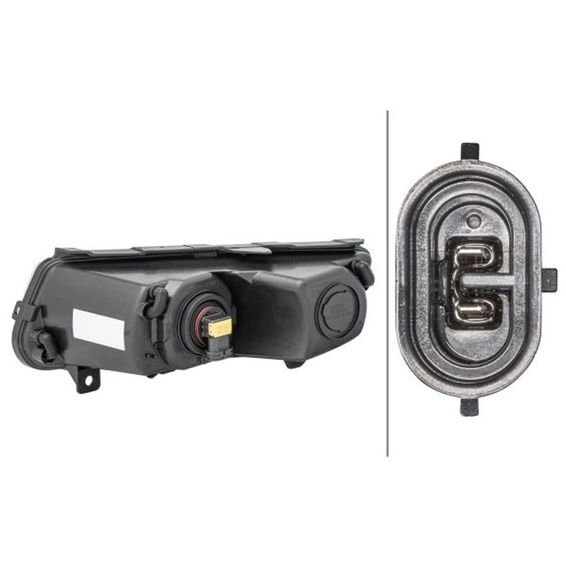 Hella Front Right Fog Light H8 fits VW Polo V 2009-2022 1.0 1.2 1.4 1.6 1.8 2.0