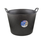 Faithfull Eco Flex Tub 42 litre - Recycled Black - FAIECOFLXB42